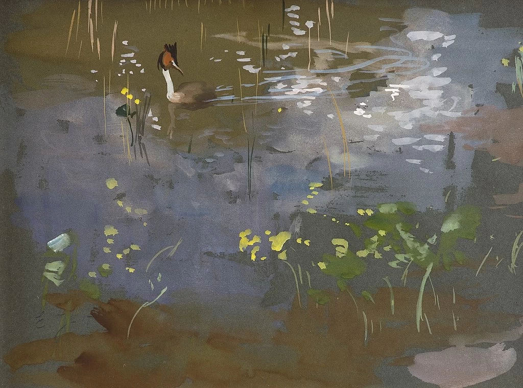 Eero Järnefelt - Anatra setosa, Järvenpään taidemuseo